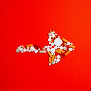 Amala with egusi soup and goat meat